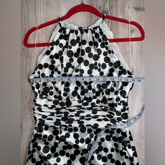 Beautiful Maggy London Halter Polka Dot Dress - Picture 7 of 12
